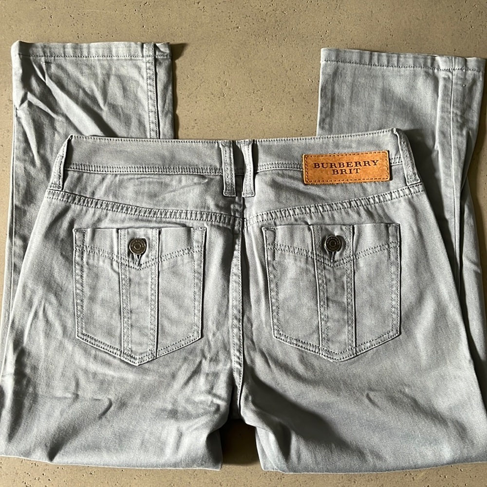 Burberry Brit Cropped Pant, Size 27